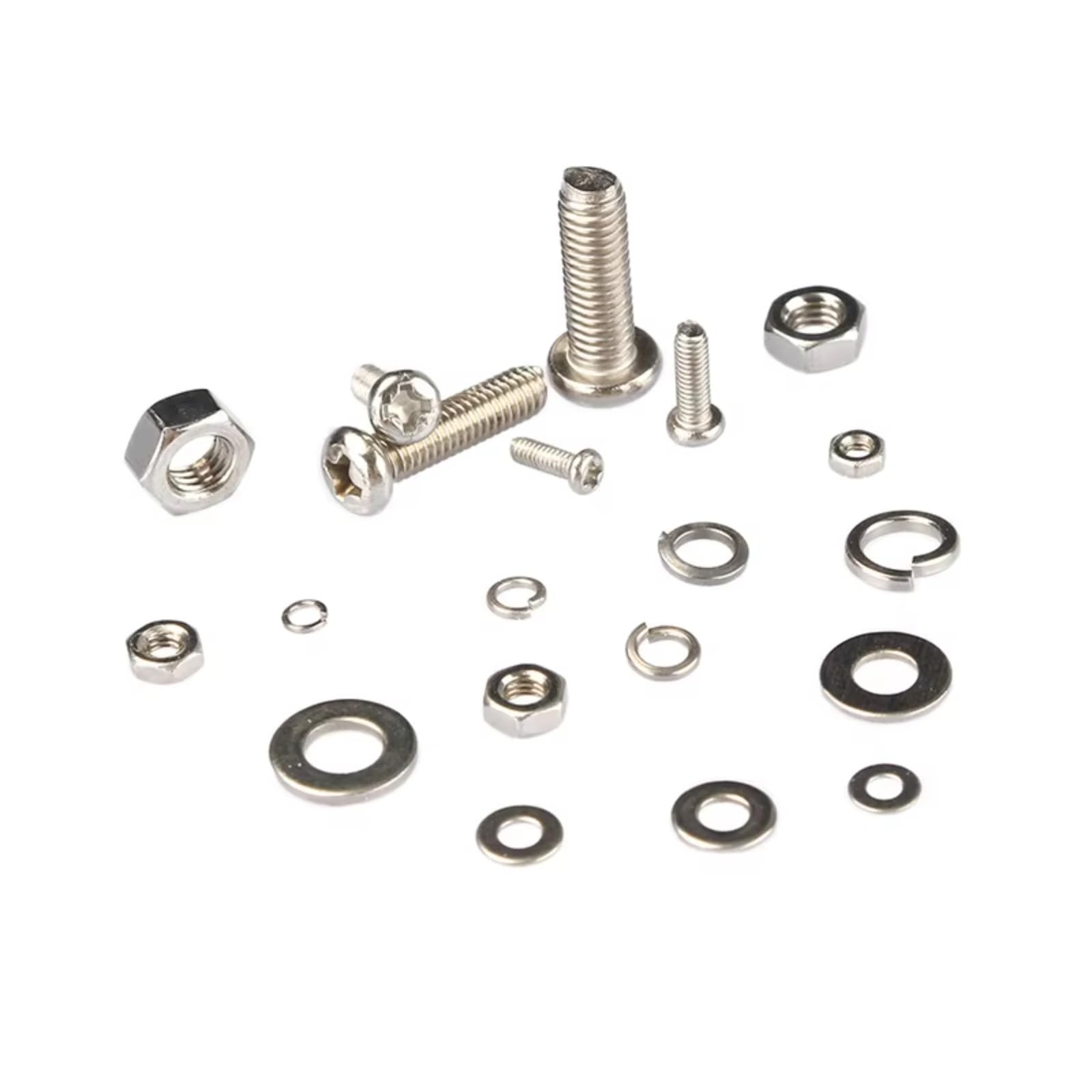 RC Pièces De Bricolage Pour Boulon Kit De 320 Vis Et Écrous En Acier Inoxydable SS304 Assortiment De Boulons Et Écrous M2 M2.5 M3 M4 M5