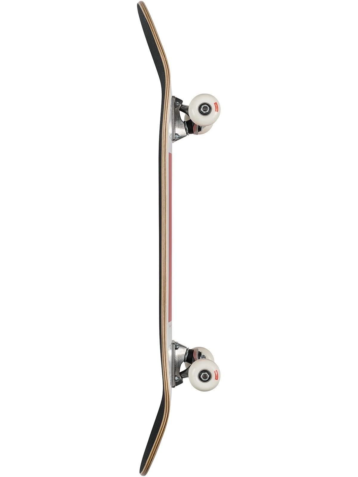 Globe G0 Block Serif Skateboard 2022 White/Red
