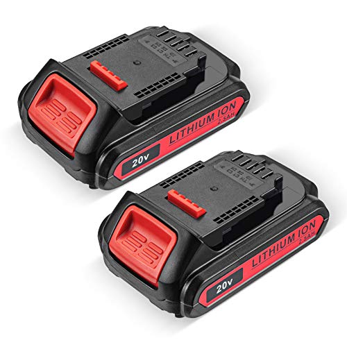 FirstPower 2.5Ah DCB205 DCB204 Li-ion Battery - Compatible with 20V Cordless Power Tools DCB180 DCB200 DCB204-2 DCB205-2 DCB206 DCD/DCF/DCG Series