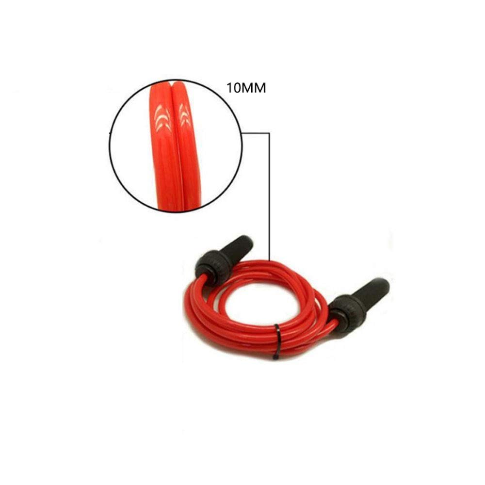 XIANGFATS Cuerda Saltar Ajustable Peso del Cable Peso Saltar devengan Negrita Cuerda Pesada Deporte Salto Salto rápido Peso Saltarse Entrenamiento Fitness Equipment