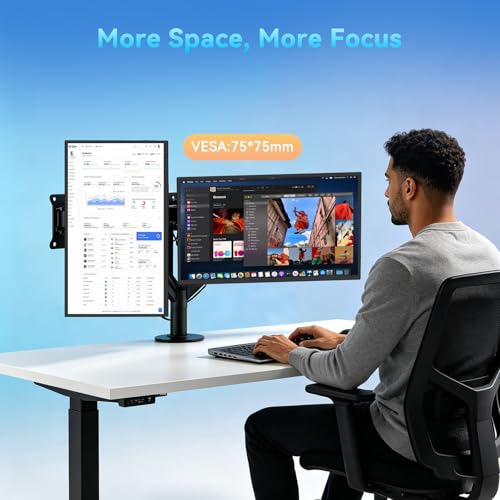 Image of 18.5 Inch 120Hz Portable Monitor, FHD 1080P HDR IPS Screen, 125% sRGB Wide Color Gamut, Ultra-Slim External Second Monitor for Laptop, Phone, PS5, Xbox, Switch, PC (18.5 inch)