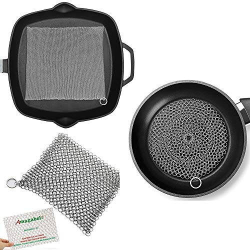 Amagabeli Cast Iron Cleaner Bundle 8