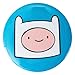 Hora De Aventuras Finn Cara Botón 1