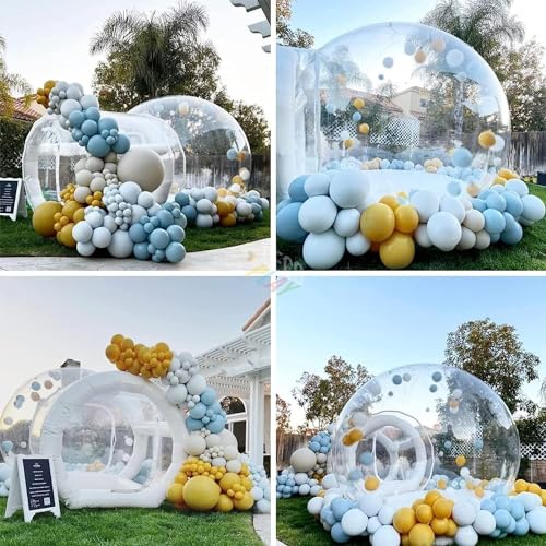Carpa burbuja inflable transparente 10ft para camping miniatura 3