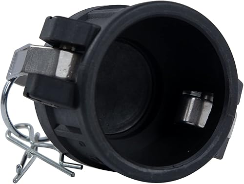 Miniatura 9 de Accesorios Camlock de polipropileno de 2 pulgadas, 2 piezas, tipo CC, tapa antipolvo, presión máxima de 125 psi