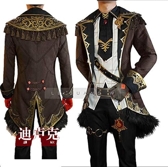 Amazon.co.jp: [LEWEI] 原神 モンド城 ディルック コスプレ衣装 