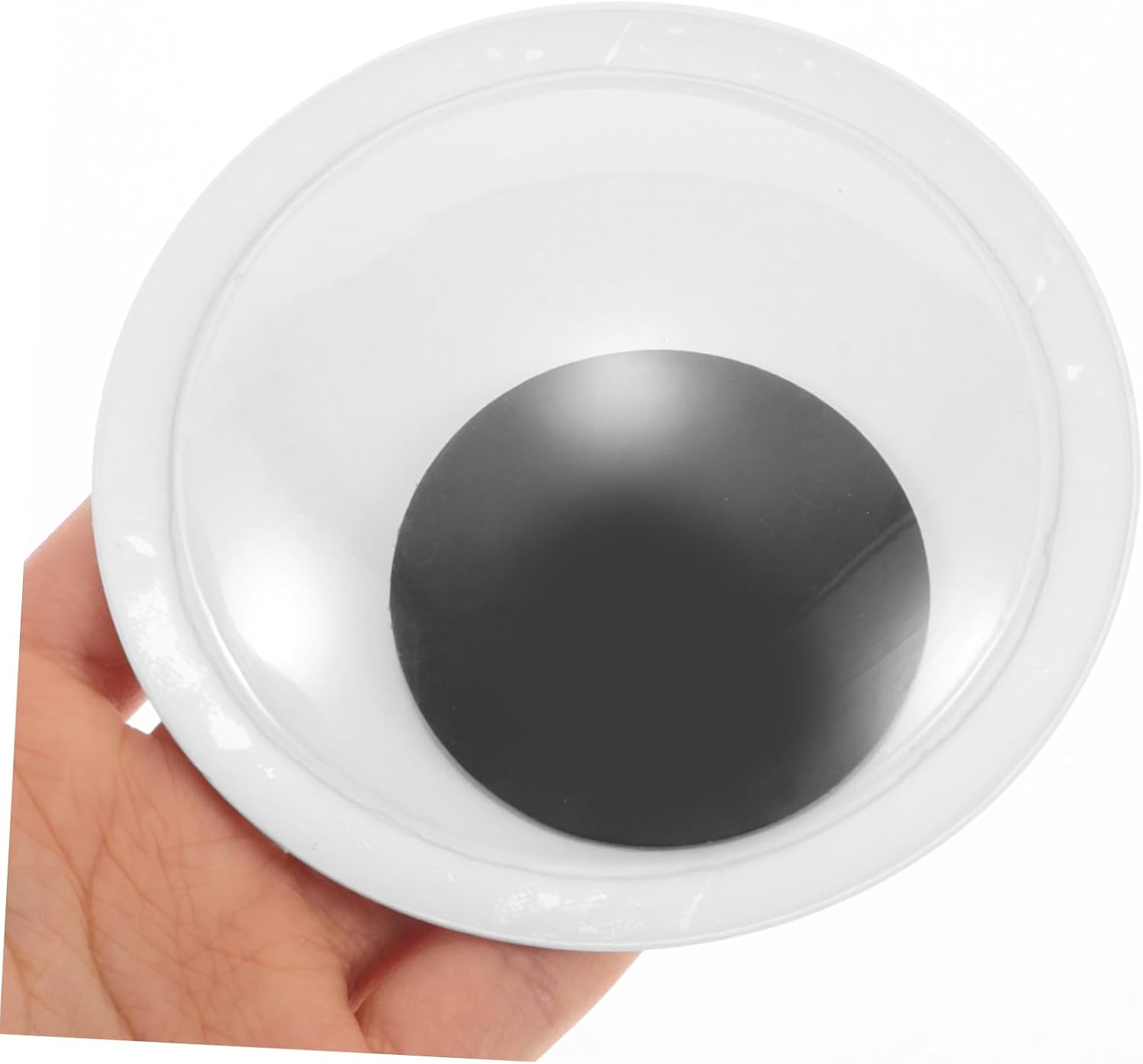 Beatifufu 8pcs Extra Large Googly Eyes Self Adhesive Large Giant Googly Plastic Eyes for DIY Crafts Door Fridge Wall