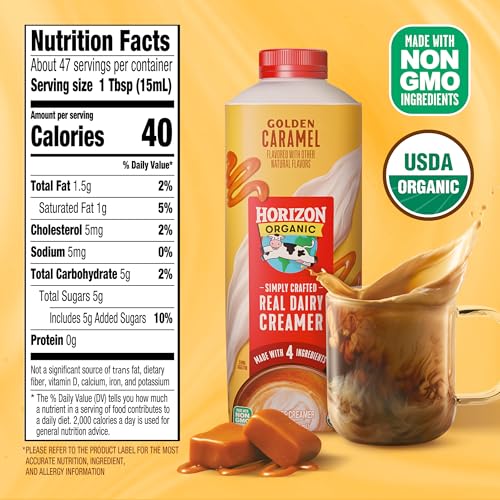 Horizon Organic Golden Caramel Creamer