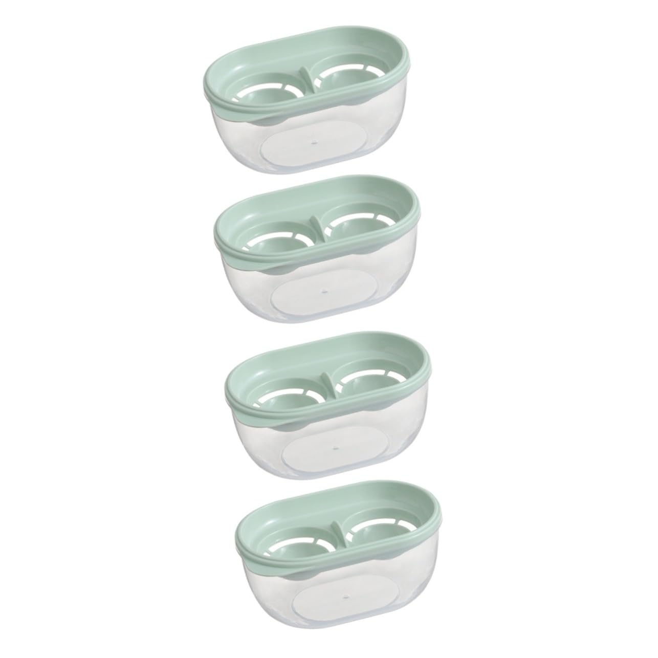 VOSAREA 2sets Egg White Separator Egg Splitter Scrambler Egg Gadgets Egg Sifter Egg Strainer Yolk Separator Yolk Filter Egg White Extractor Egg Divider Eggs Kitchen Cooking Gadget Pp 2pcs*2