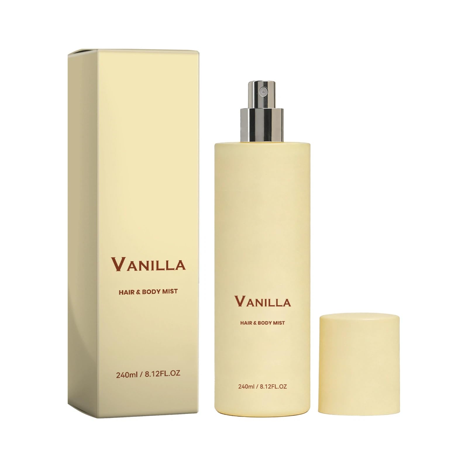 Vanilla Beach Hair & Body Mist Fragrance Spray, Long-Lasting Fresh Scent, Fine Mist, Lightweight Formula, 8.12 fl oz (2pcs) — view 7