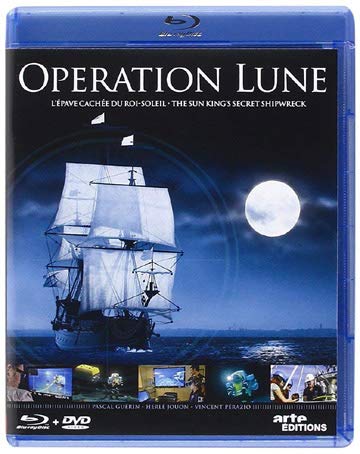 The Sun King's Secret Shipwreck ( Opération lune, l'épave cachée du Roi Soleil ) (Blu-Ray & DVD Combo) (Blu-Ray)