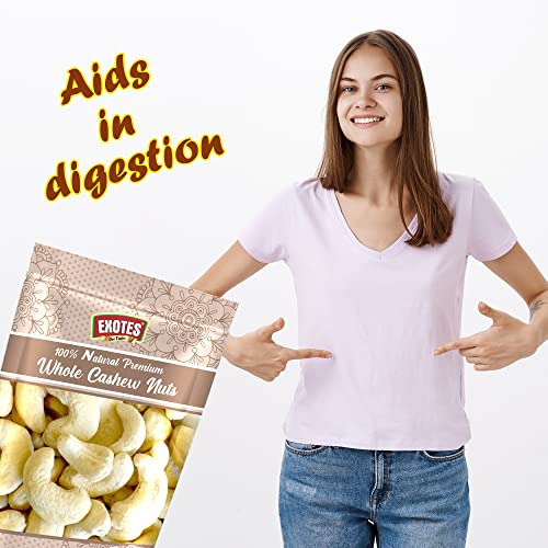 Image of Ancy Kaju (Cashew) 1000 Grams (250 Grams X 4) for All Ages | High in Protein and Boosts Energy and Build Immunity | Healthy Nutritious Cashew Nut | Delicious Vegan & Crunchy Kaju Nut for Cooking and Raw Eating