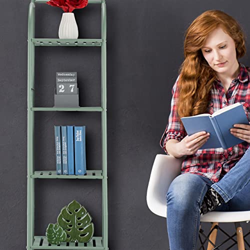 Relaxdays Scaffale in Metallo, HxLxP: 115 x 33 x