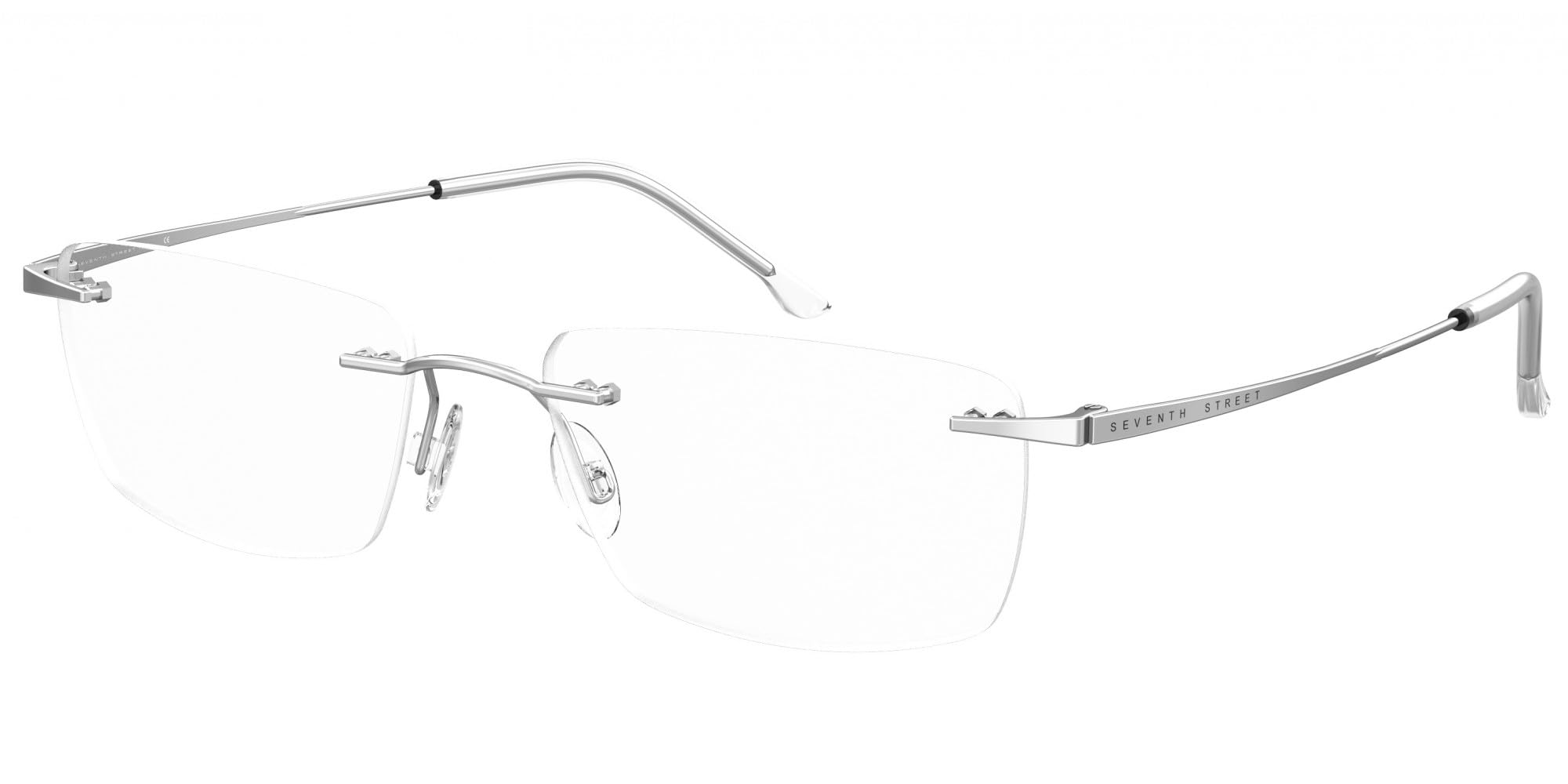 Seventh Street 7a 077 010/​17 PALLADIUM Eyewear Men's Steel, Standard, 54