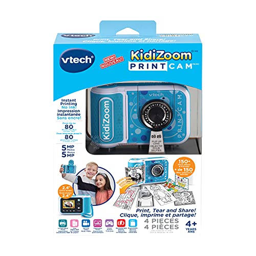 VTech KidiZoom PrintCam, High-Definition Digital Camera for Photos and Videos, Instant Prints, Flip-Out Selfie Camera, Kids Age 4 and up - image 7