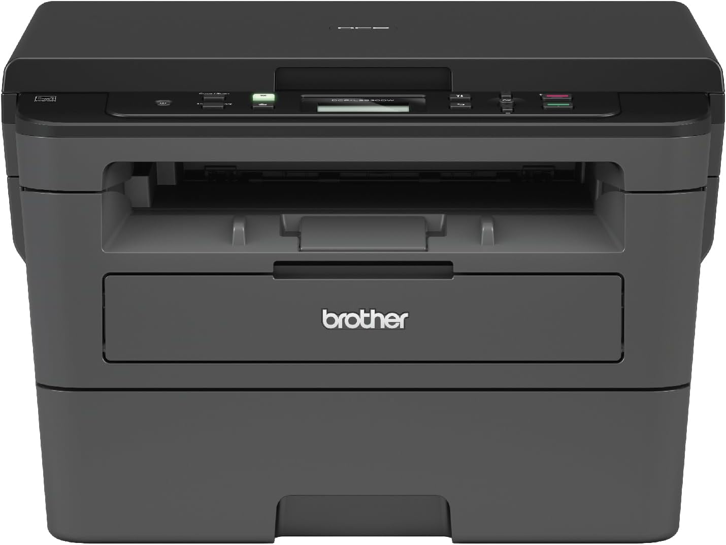 Brother DCP-L2531DW Automatic Duplex Laser Printer with 30 PPM Print Speed, Multifunction Print Scan Copy, LCD Display, 64 MB Memory, 250 Sheet Paper Tray, WiFi, WiFi Direct & USB, Free Installation