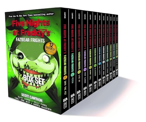 Five Nights At Freddy's 12 Books Box Set (Fazbear Frights Series)