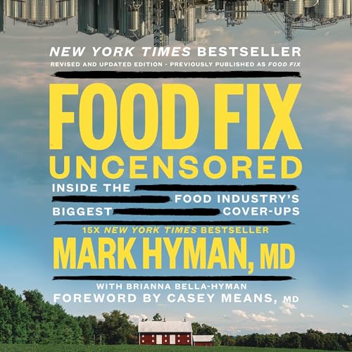 Food Fix Uncensored Audiolibro Por Mark Hyman MD MD, Casey Means - introduction arte de portada