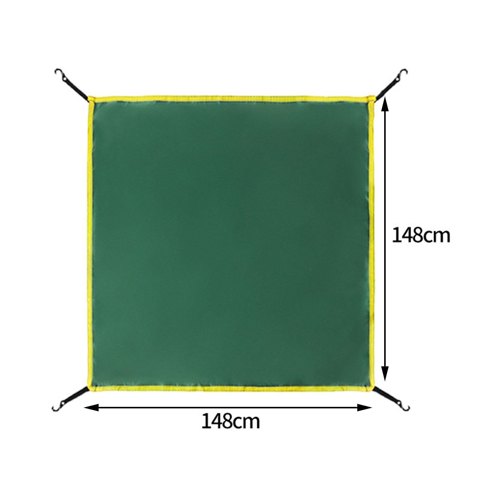 jojomis Rainfly Tent Top Cover for 3-4 Person Automatic Tent, Waterproof Sun Protection Tarp for Camping, 4.86ftx4.86ft