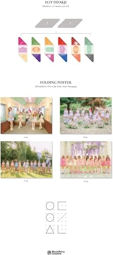Miniatura 4 de DREAMUS Mensual Girl LOONA Flip That Summer Contenido especial de mini álbum+1 póster plegable en el paquete+seguimiento sellado (una versión)