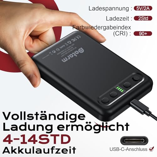 Wiederaufladbares weiches Selfie-Licht für Telefon, Kamera, Laptop, 3000 mAh tragbares LED-Licht für Bilder, Telefon-Lichtclip für Selfie, Vlog, TikTok, Make-up, Videokonferenz