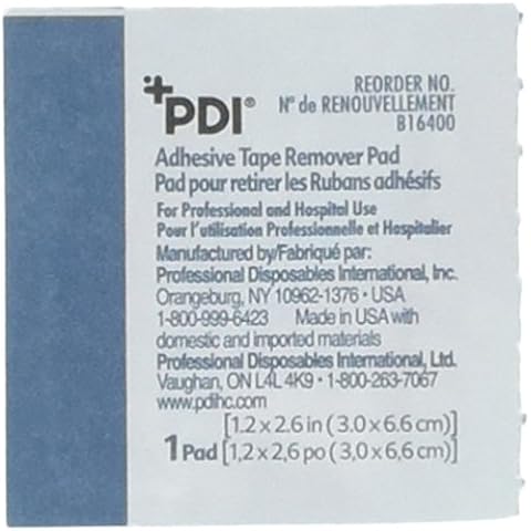 PDI Healthcare B16400 Adhesive Pad Remover, Pack of 100 Cover