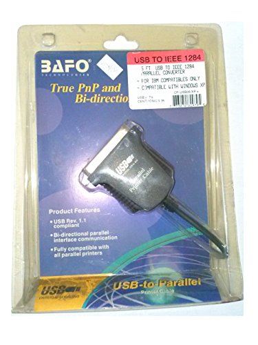 Bafo USB to IEEE 1284 Parallel Converter 5' (L)