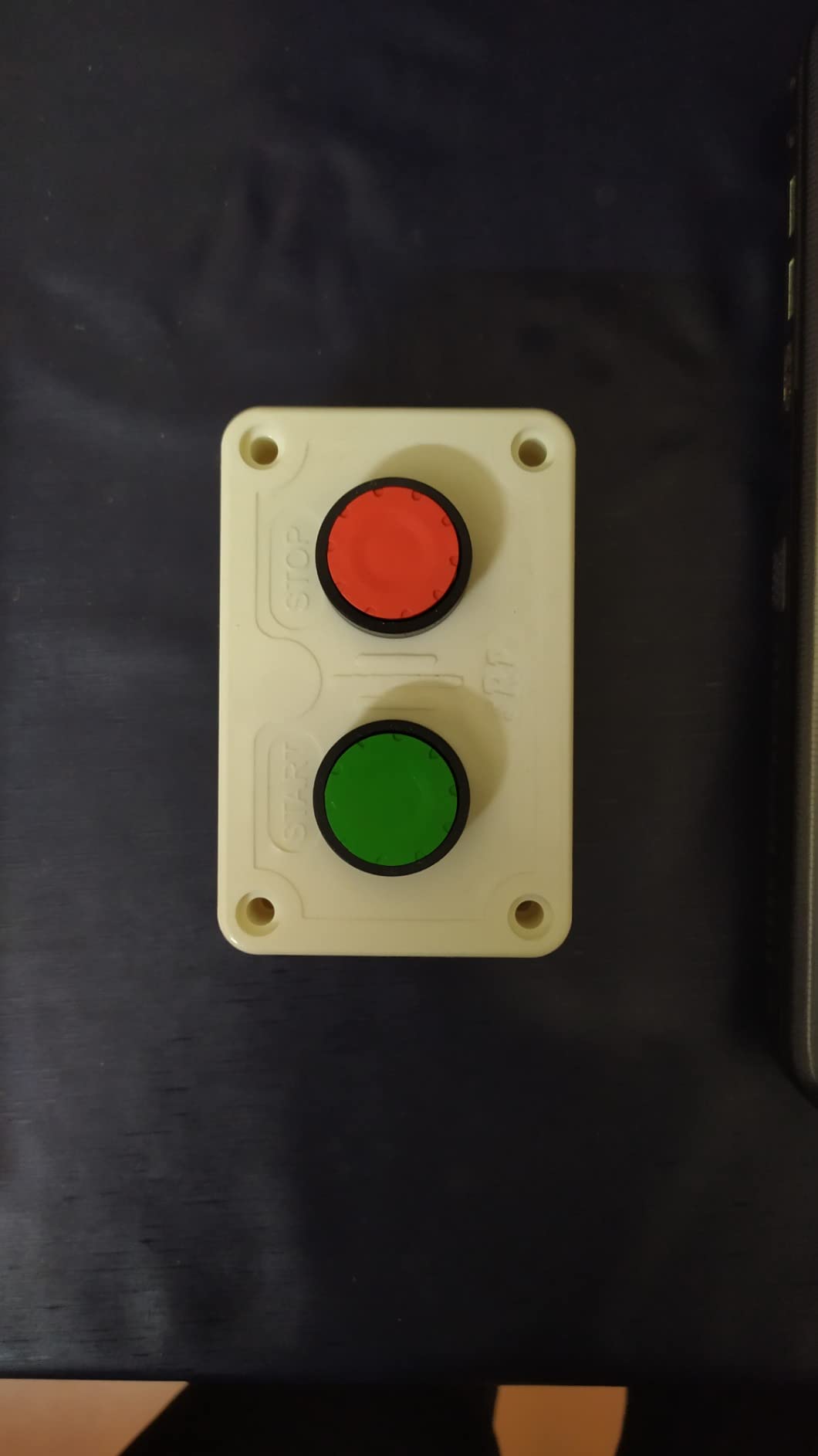 SRP Plastic Unbreakable 3 way Emergency Push Button Switch Unit ...