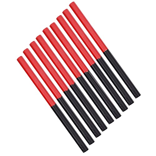 Set de 10 Lápices Carpintero, Núcleo Hexagonal, Madera de Pino miniatura 4