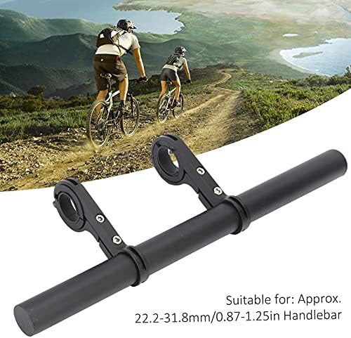 12-Inch Handlebar Extension Bar, Aluminum Alloy for Mounting Lights, GPS, Phone or Accessories on Bicycles and Motorcycles