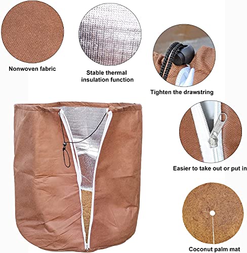 Hydrogarden Winterschutz für Pflanzen FrostschutzHydrogarden Thermo Topfschutz Pflanzen, Topfschutz für Pflanzen, Topfpflanzen Schutzbeutel – Bild 4