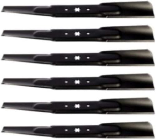 Set of 6 Sears Craftsman ZTL7000 42" Zero Turn Replacement Lawn Mower Blades Fits Models 17AK2ACS099 247.25001