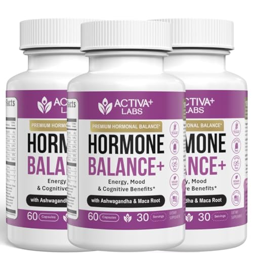 Activa Labs+ Hormone Balance for Women | Boost Energy, Mood, Libido and Focus | Non-GMO Vegan 90 Day Supply