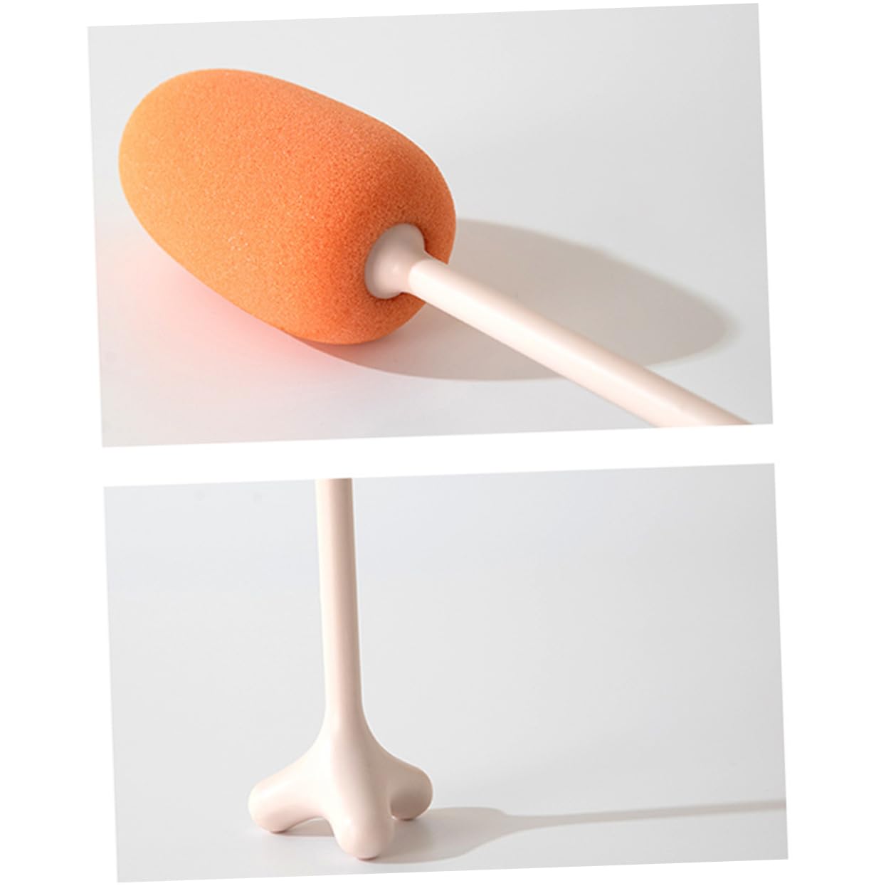 FRCOLOR 3piezas Esponja Limpiadora De Biberones Mango Cepillo para Decantadores y Botellas para Bebés y Esquinas Muertas y