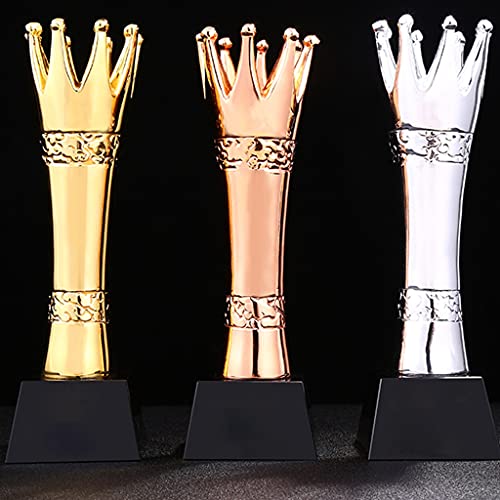 Trophy Cup Big Trophy Cup Custom Met Hars Vergulde Trofee Voor Sportspellen, Geschenkdoos Voor Trofeegeschenken, Gratis Belettering (Color : Gold, Size : 26 * 8cm/10.2 * 3.1 inches) - Image 4