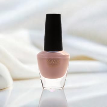 MAYA Nail Lacquer (Barely There). Breathable, Made in the USA, and 9-FREE