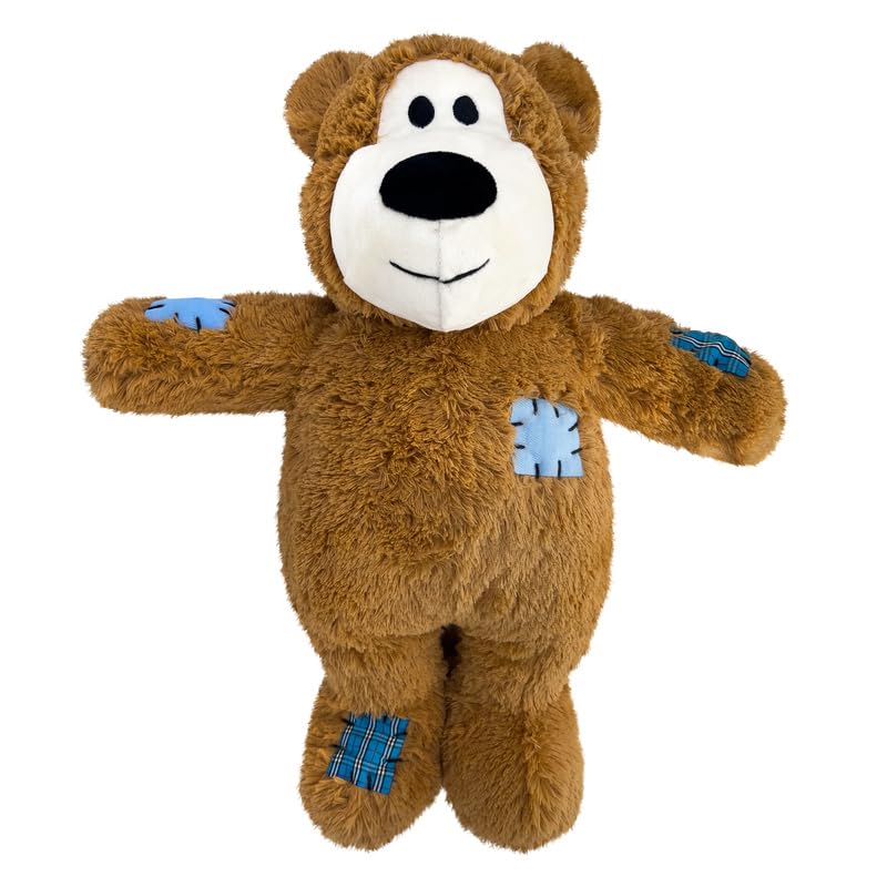 KONG Wild Knots Jumbo Bear Hundespielzeug, sortiert