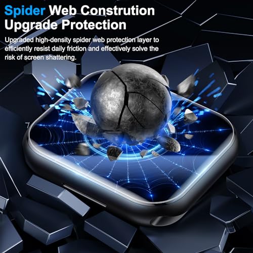 Image of Uyiton 2 Pack Screen Protector for - Curved Display | HD Clear Flexible Film | Bubble-Free Easy Installation | Scratch Resistant | Case Friendly