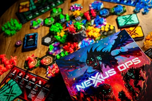 Nexus Ops juego de mesa de estrategia sci-fi 2-4 jugadores miniatura 7