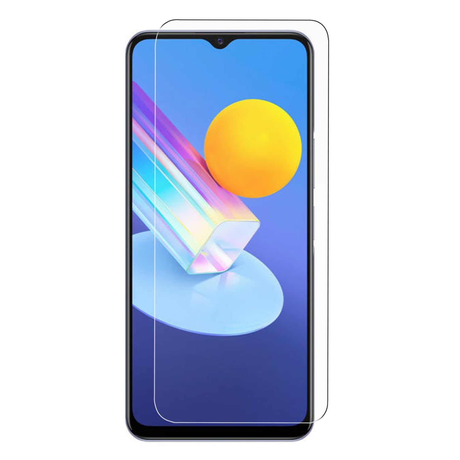 100X Protector Pantalla para Vivo Y52 5G | Cristal templado movil | Antiarañazos | Antihuellas | Dureza 9H | Ultra fino | Ultra Transparente | Ultra Resistente