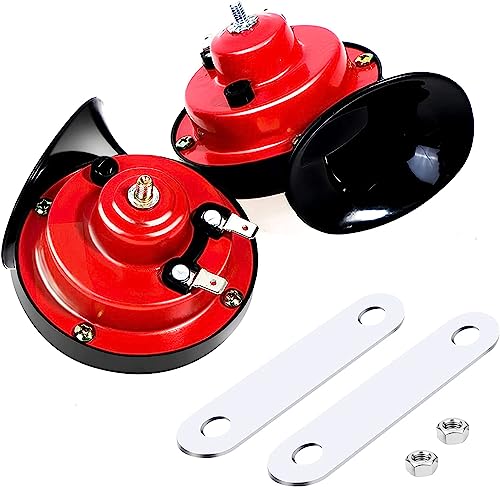 Gexmil HYL20102006HW 2Pcs 300Db Super Loud Train Horn Car Horn 12V Auto Horn Waterproof Electric Snail Horn Air Horn thumb #7