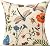 All Smiles Outdoor Patio Throw Pillow Covers 18x18 Set of 4 Spring Summer Garden Flowers Farmhouse Décor Outside Furniture Bench Chair Decorative Cushion Cases for Swing Deep Seat Bed Couch Sofa
