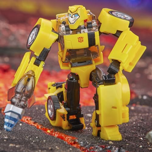 Transformers Legacy United Deluxe Class Animated Universe Bumblebee, 5.5-Inch Converting Action Figure, 8+ - image 4