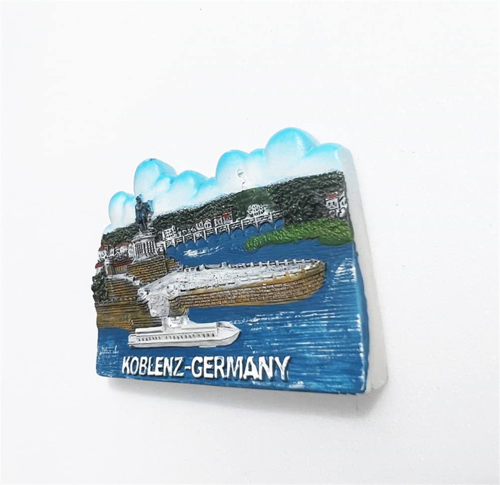 Rudesheim Am Rhein Germany Fridge Magnet - 3D Travel Souvenir Craft Collection