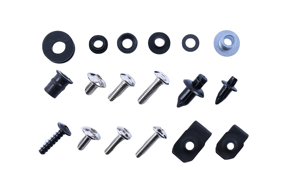 avdb-moto Kit visserie carénages M5, M6 compatible avec HONDA VFR800 VFR-800 VTEC 2002-2013 (Aluminium)