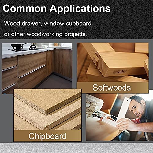 Image of Newdeli 1 /4-inch Shank 45 Degree Lock Miter Router Bit, 3 /4-inch Stock Joint Router Bit, Suitable for 90-Degree Tenon Joint Woodworking