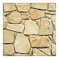 COMSTICKC 3D Faux Stone Wall Panel Peel and Stick Wall Stickers, 10 Pcs of 12"X12", Not Real Stone, Ultra-Light Thin PVC Rock Adhesive Decorative Tiles Wall Covering Wallpaper Interior Decor, Brown