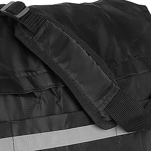 Multifunctional Wheelchair Storage Bag Walker Hanging Bag Cart Hanging Storage Bag One Shoulder Black Walker Hanging Bag #TOP2