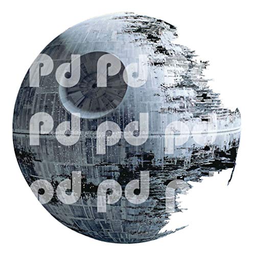 Vinilo decorativo espacial Star Wars 22x22 pulgadas miniatura 4