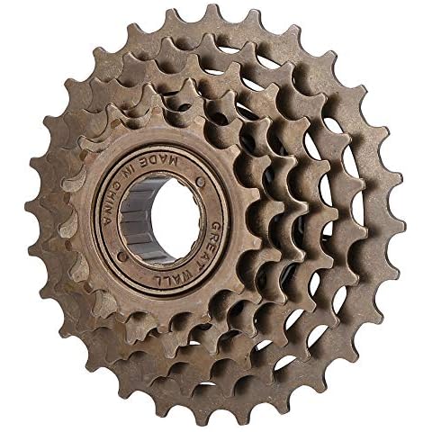 Rennrad Schraubkranz, Fahrradfreilaufkassette Fahrrad Freilauf Kassettenritzel 6 Fach 14T-28T Mountainbike Fahrradkassetten Kettenrad Radsport Komponenten Ersatzzubehör Cover